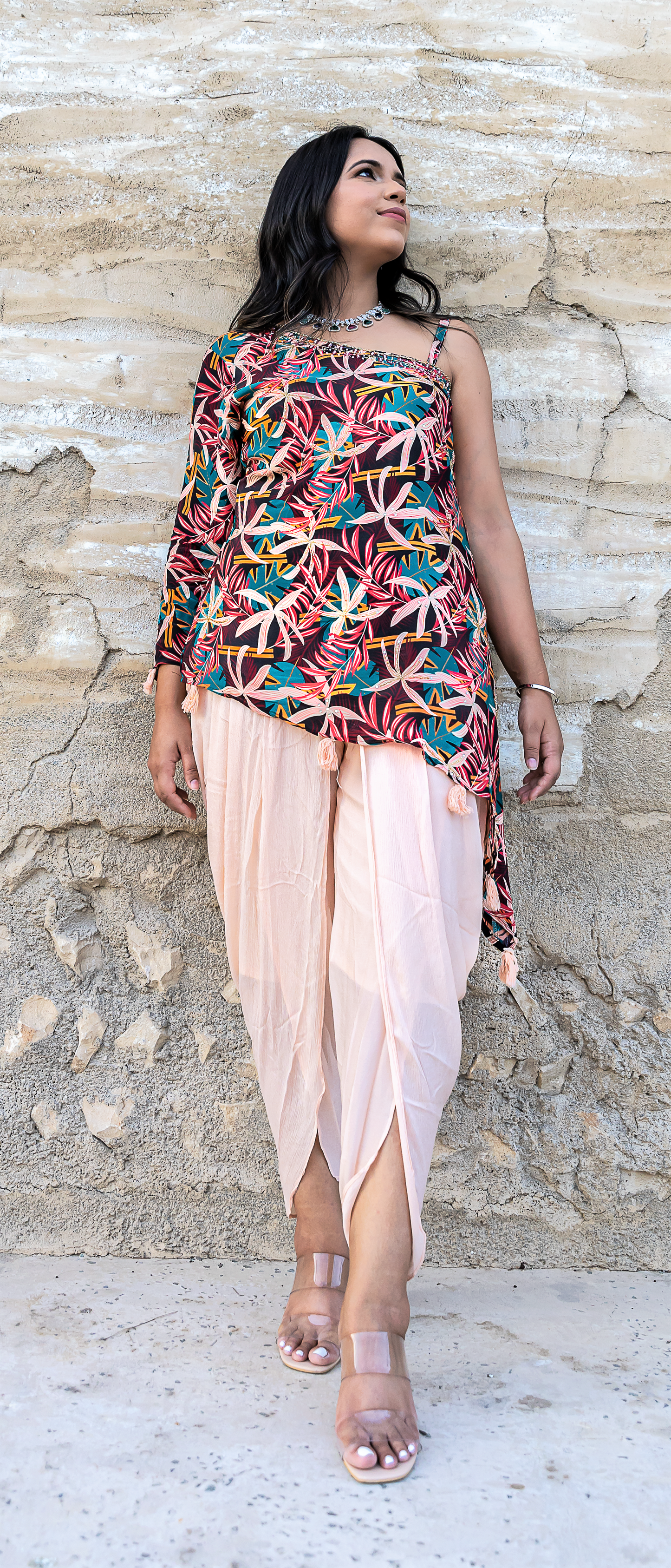 Printed Tunic with Tulip Pants