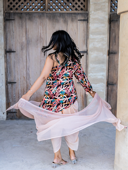 Printed Tunic with Tulip Pants