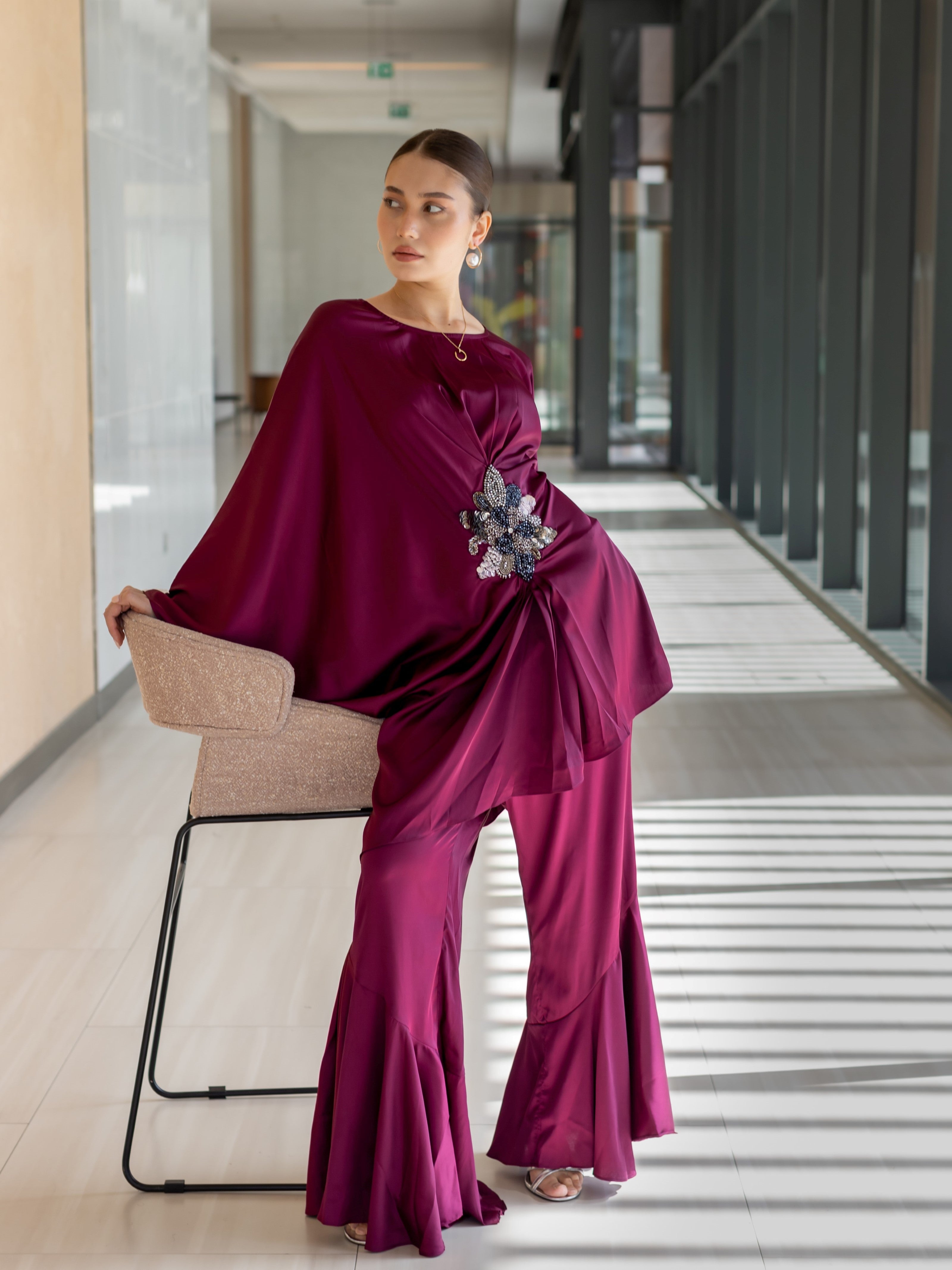 Wine Draped Set