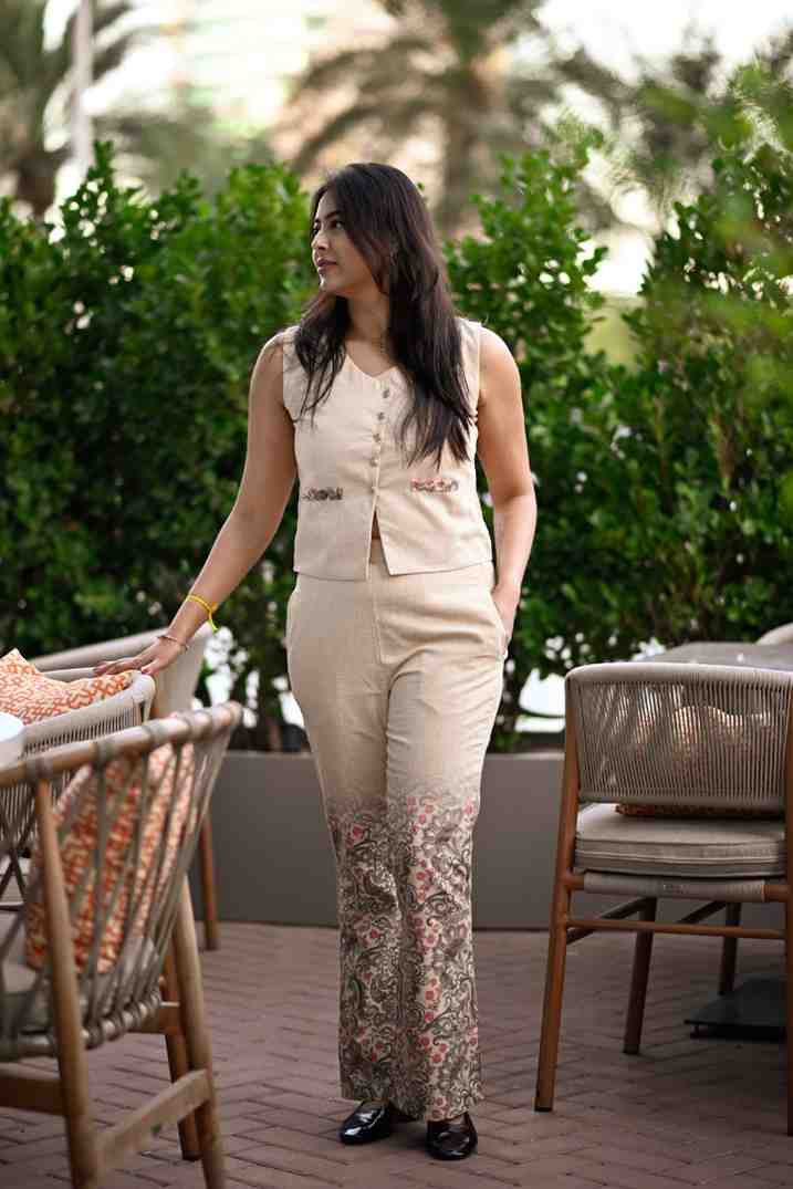 Paisley Linen Co-Ord Set